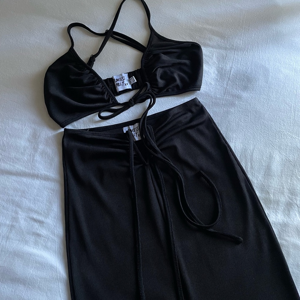 Princess Polly Elegant Black Strappy Set